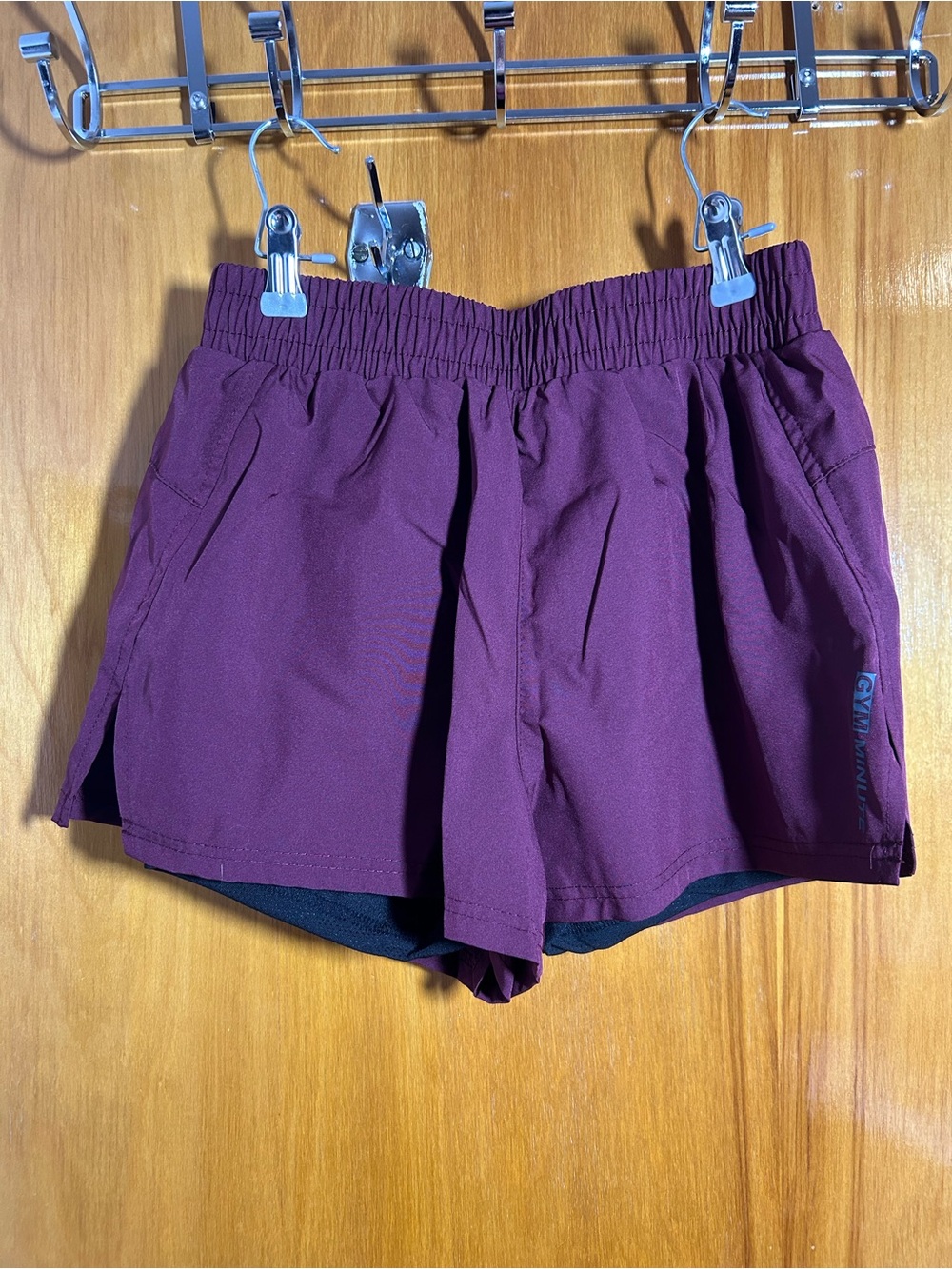 SHEIN Women's Plum Athletic Running Shorts